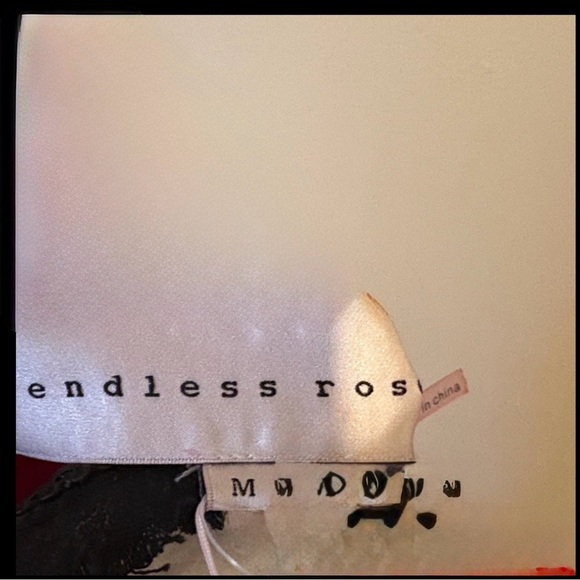 Endless Rose Vibrant  Pintuck Three-Quarter Sleeve Midi Dress  M - Picture 13 of 16